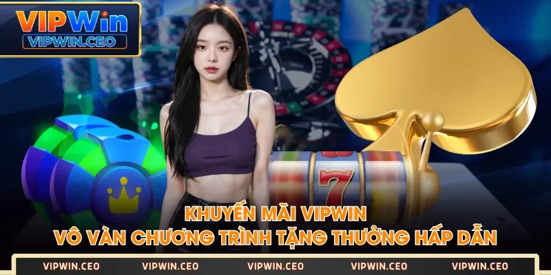 Khuyến Mãi VIPWIN - Vô Vàn Chương Trình Tặng Thưởng Hấp Dẫn Khuyến Mãi VIPWIN - Vô Vàn Chương Trình Tặng Thưởng Hấp Dẫn
